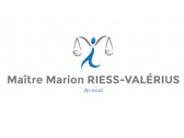 Maître Marion RIESS-VALÉRIUS