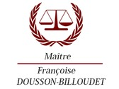 Maître Françoise DOUSSON-BILLOUDET